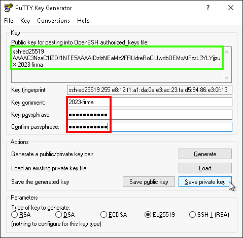 PuTTYgen2 PuTTYgen2